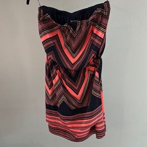 Strapless summer dress